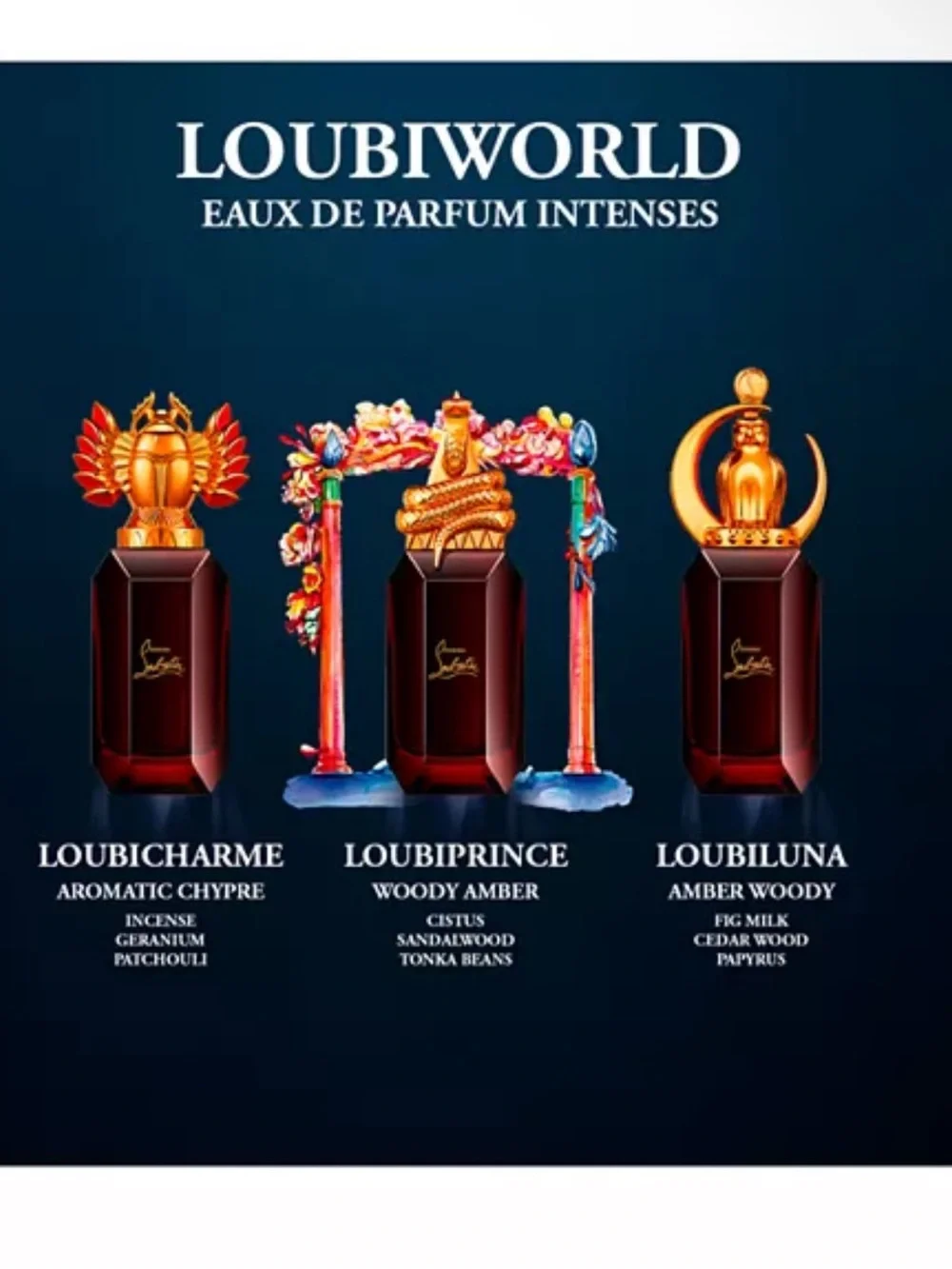 Christian Louboutin Loubiworld EDP Scent Library 11 x 2 ml Signature Fragrances